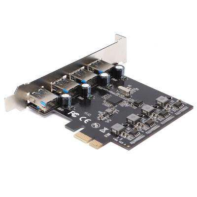 PCIE Express Adapter Superspeed 4 Ports PCIE To USB 3.0 Graphics Expansion Card for Desktop PC