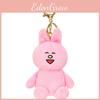 Pink Plush Rabbit Toy Cartoon Cute Doll Backpack Pendant Childrens Holiday Gift