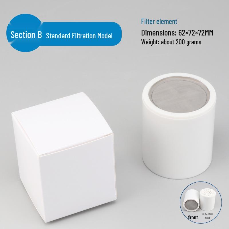 15-36 Layer Shower Head Filter Set with Chlorine Removal Replacement Element 15-level