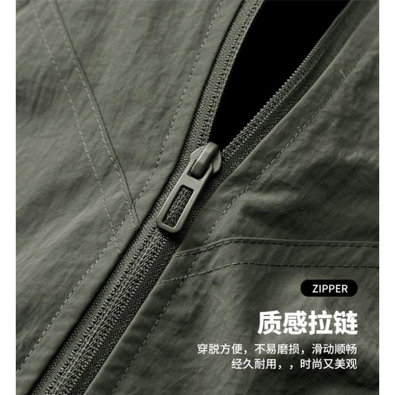 Men S Waterproof Stand Collar Work Jacket Casual Spring Autumn
