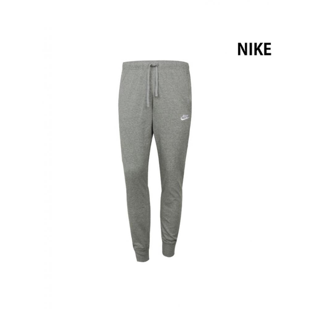 

Nike Training Pants Club Jersey Jogger Pants Mens Grey Bv2762 063 BV2762063S9095