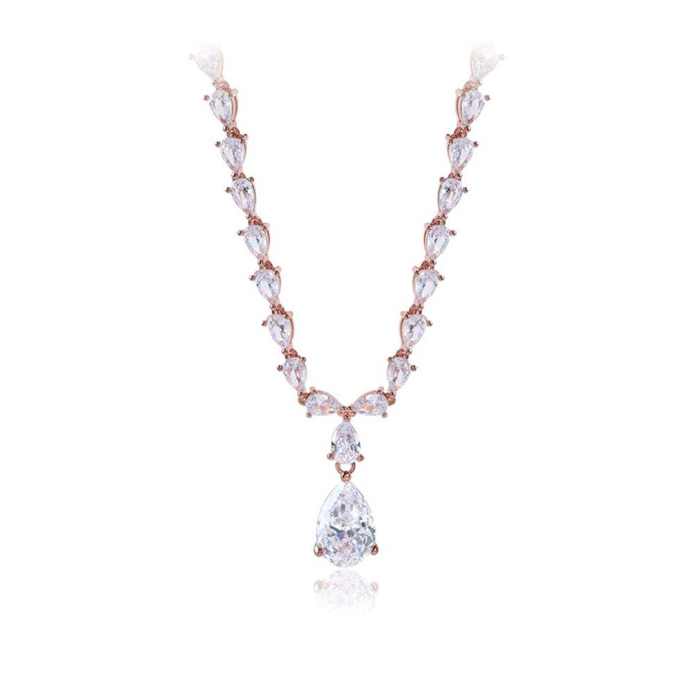 [Luvre Paris] Laurence Crystal Necklace Na0457