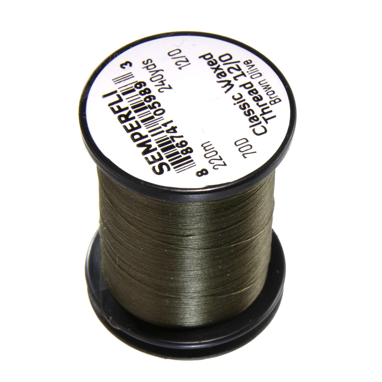 Semperfli Semperfli Классическая вощеная нить 12/0 BR Оливковый 12/0 оливковый