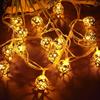 Metallkugel-Lichterkette zur Dekoration - 5m, 10LED, Kugel-LED-Lichterkette für Heimdekoration, Weihnachtslichter für LED-Lichter