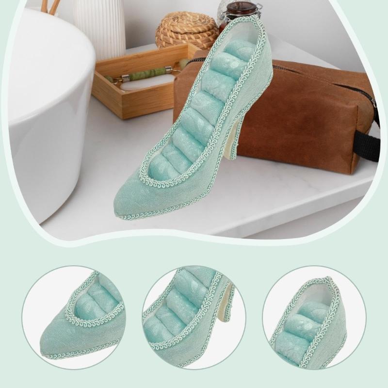 Creative High Heel Shoe Resin Jewelry Display Stand Suitable for Earrings Necklaces Rings Bracelets Home Decorating