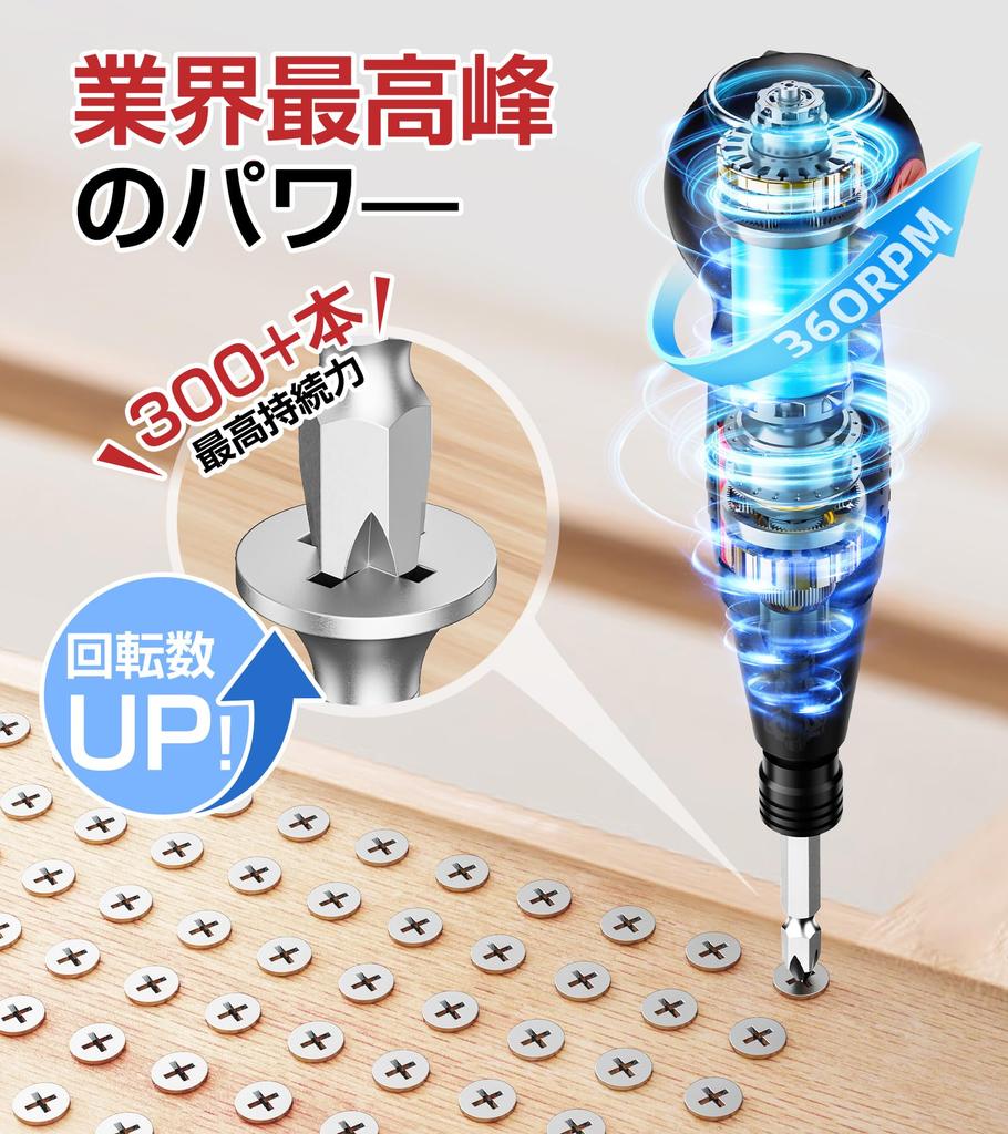 rechargeable electric screwdriver with LED and 14 alloy and ergonomic design for easy screw tightening and Suitable for home and A great Day or