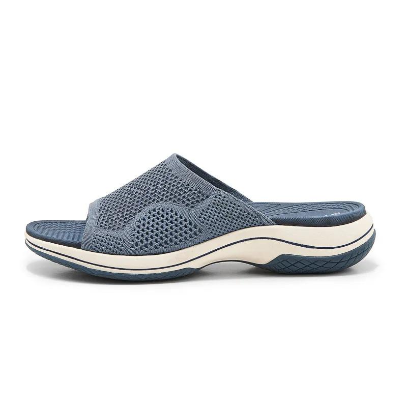 Fashion Shoes for Women Summer Open Toe Casual Breathable Outdoor Beach Platform Sandals Slippers Women Casual Wedges Plus Size 36-42