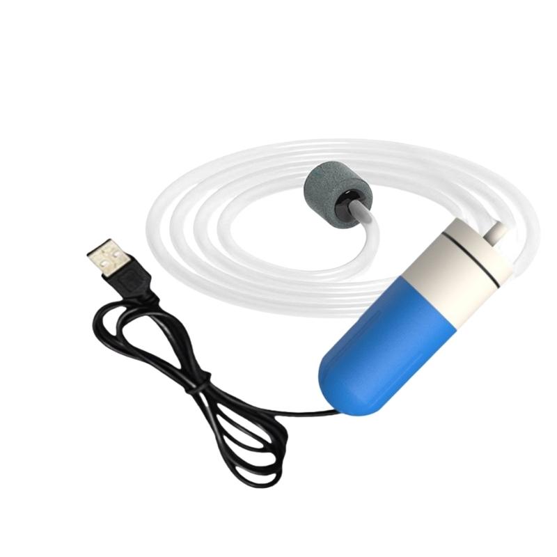 High Efficiency Aquariums Aerator Battery Waterproofed Outdoor Fishing Aerator for Aquariums Pond Travel