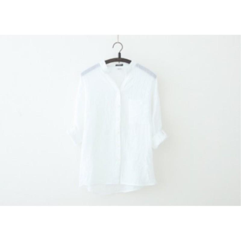 

Женские летние элегантные хлопково-льняные рубашки в корейском стиле, винтажные, простые, тонкие блузки XXS белый