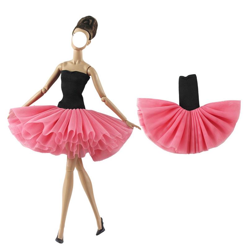 Handgefertigte Prinzessinnenkleider für 11,5-Zoll-Puppen Ballett-Kleider-Set 1/6 Puppenkleidung und Zubehör Spielzeug für Kinder Verkleidungsspaß