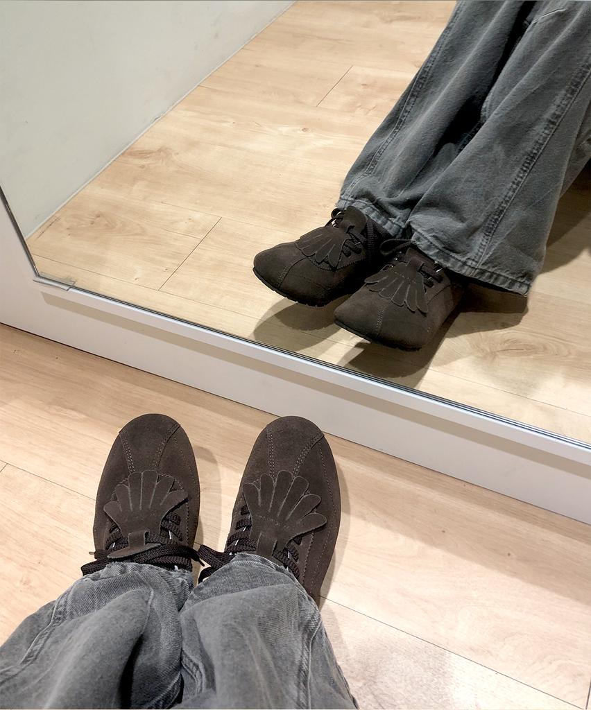 Coreofalchemy Essential Fringe Moccasin Brown Sneakers