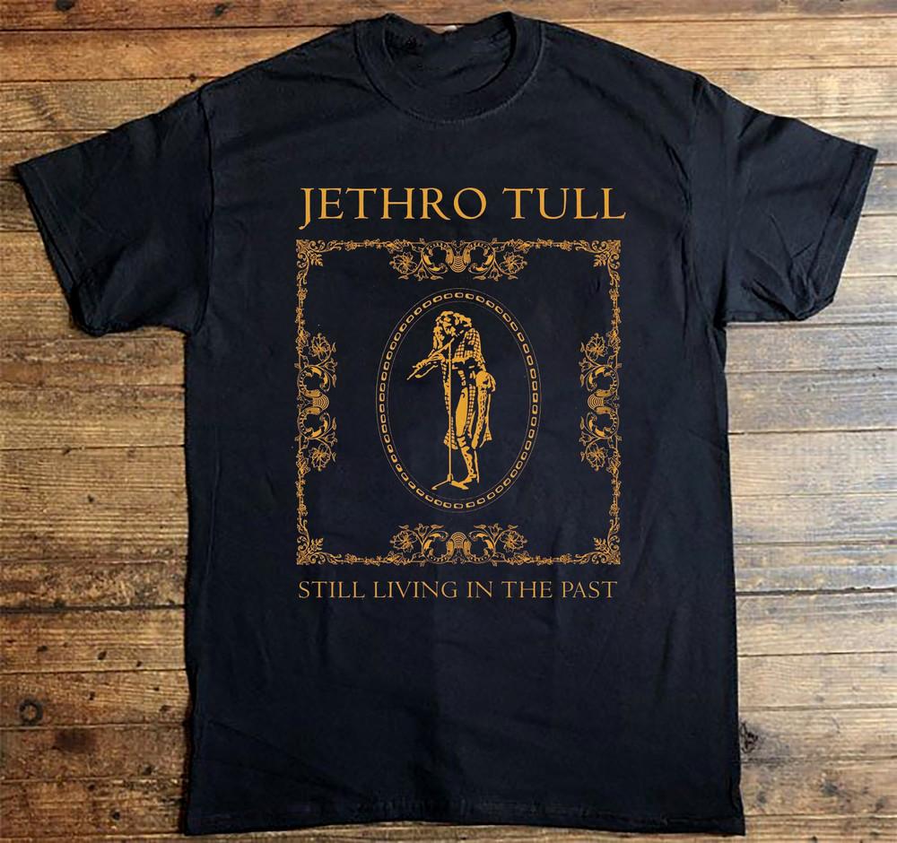 Jethro Tull Living In The Past Tee Shirt Black All Size S-5Xl Unisex T-Shirt XL