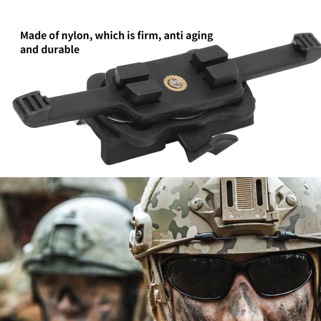 HD Action Camera Adapter Mount Camera Quick Release Rail Adapter Mount Fast Helmet Bracket Mount