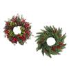 Christmas Wreath Xmas Party Front Door Christmas Hanging Garland 14.96inch Winter Holiday Decoration Hanging