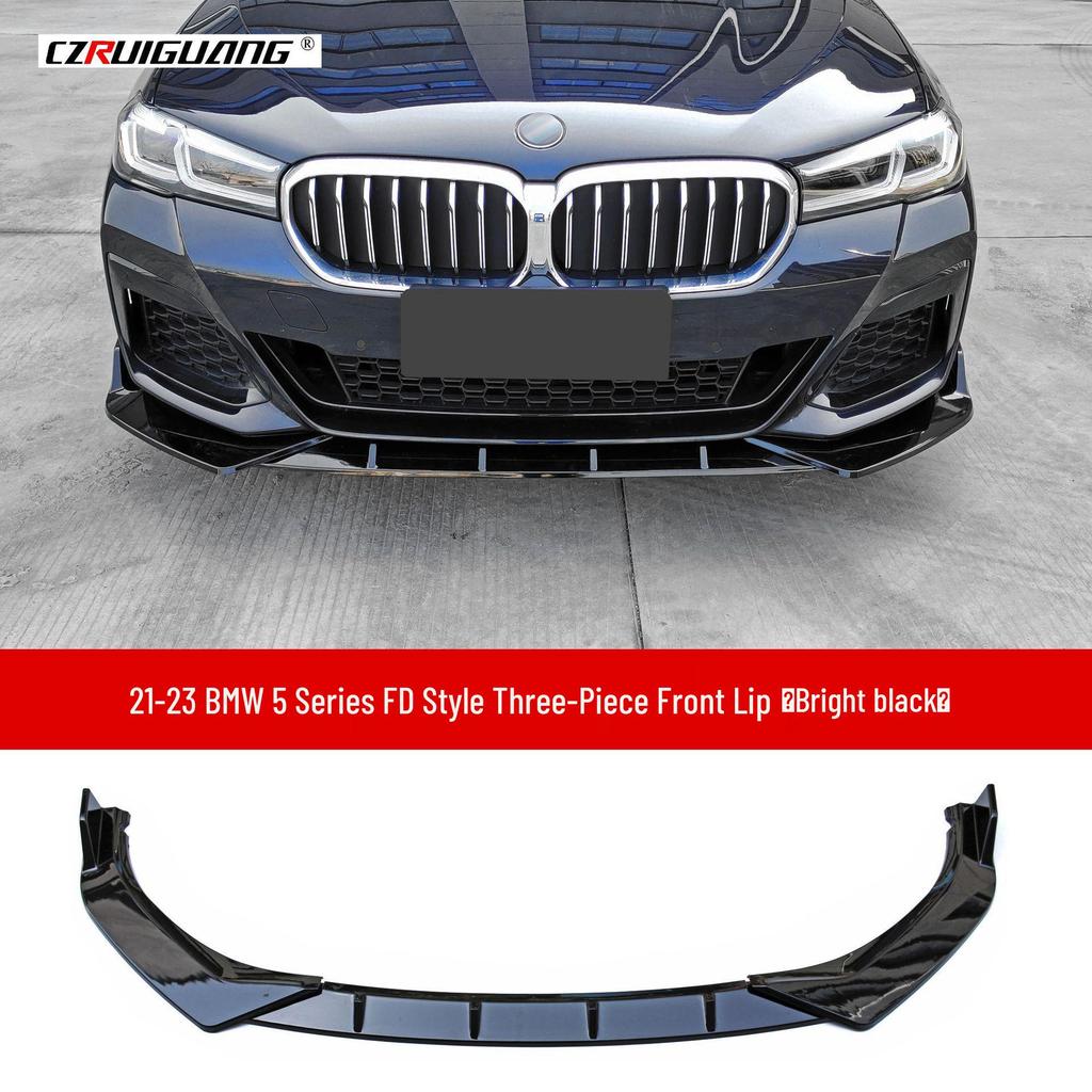 BMW 5 Series 2021 G30 G38 FD Front Lip & Rear Spoiler Body Kit