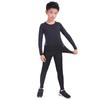 Girls' Warm Quick-Dry Sports Base Layer Set - Winter Training Suit for Basketball & Football