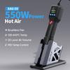 SAG55 550W With Stand BGA Rework LCD Digital Blower Soldering Heater Handheld Hot Air Blower Soldering Repair Tool