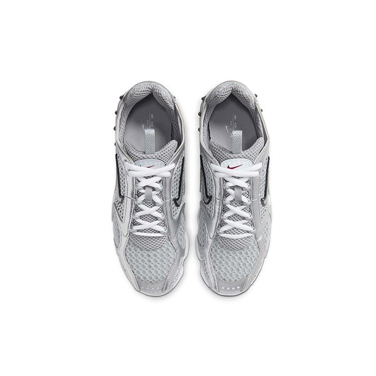New Nike Air Zoom Spiridon Cage 2 Metallic Silver Women's CD3613-001