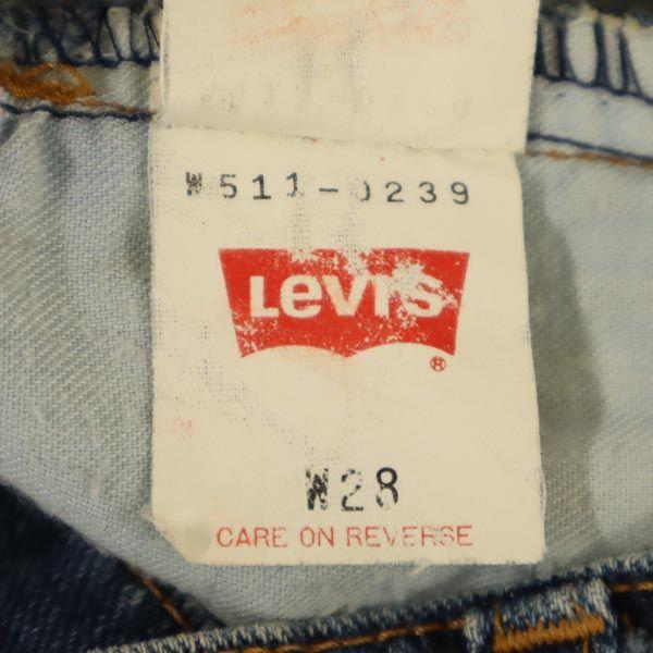Levi's 90s 511-0217 Made in Japan Straight denim pants w28 jeans Women Used