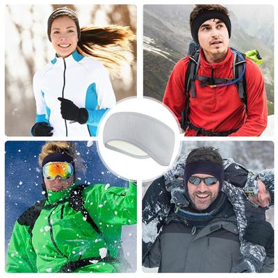 Fleece Stirnband Atmungsaktiv Winter Vollständige Ohrenwärmer zum Laufen Yoga Skifahren Reiten Skifahren Bleiben Sie gemütlich und warm