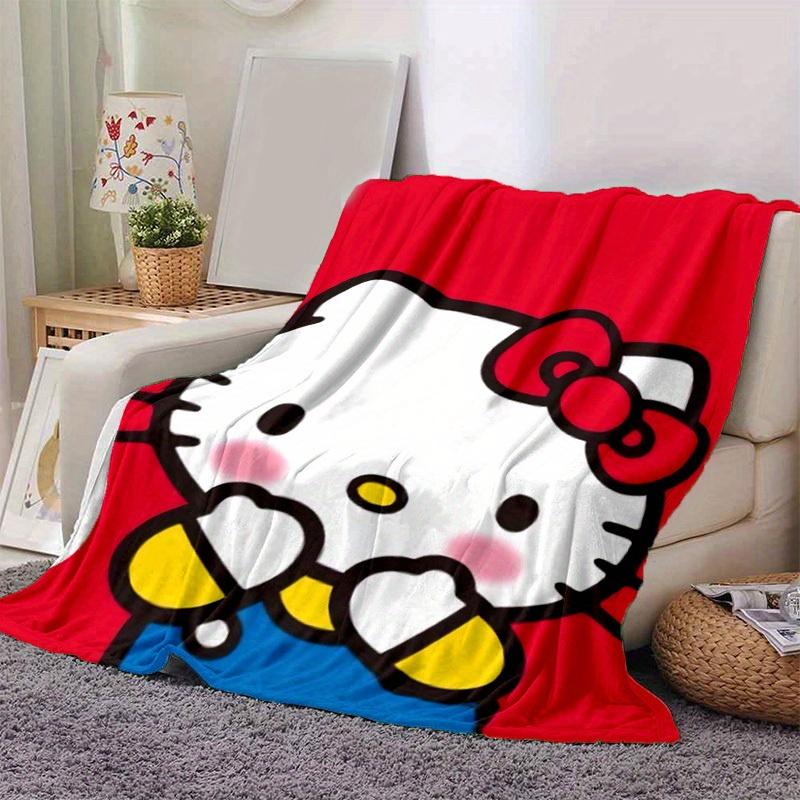 1pc. Hello Kitty Home Blanket - Office Blanket - Outdoor Blanket - Gift Idea - Suitable for All Seasonsz041708