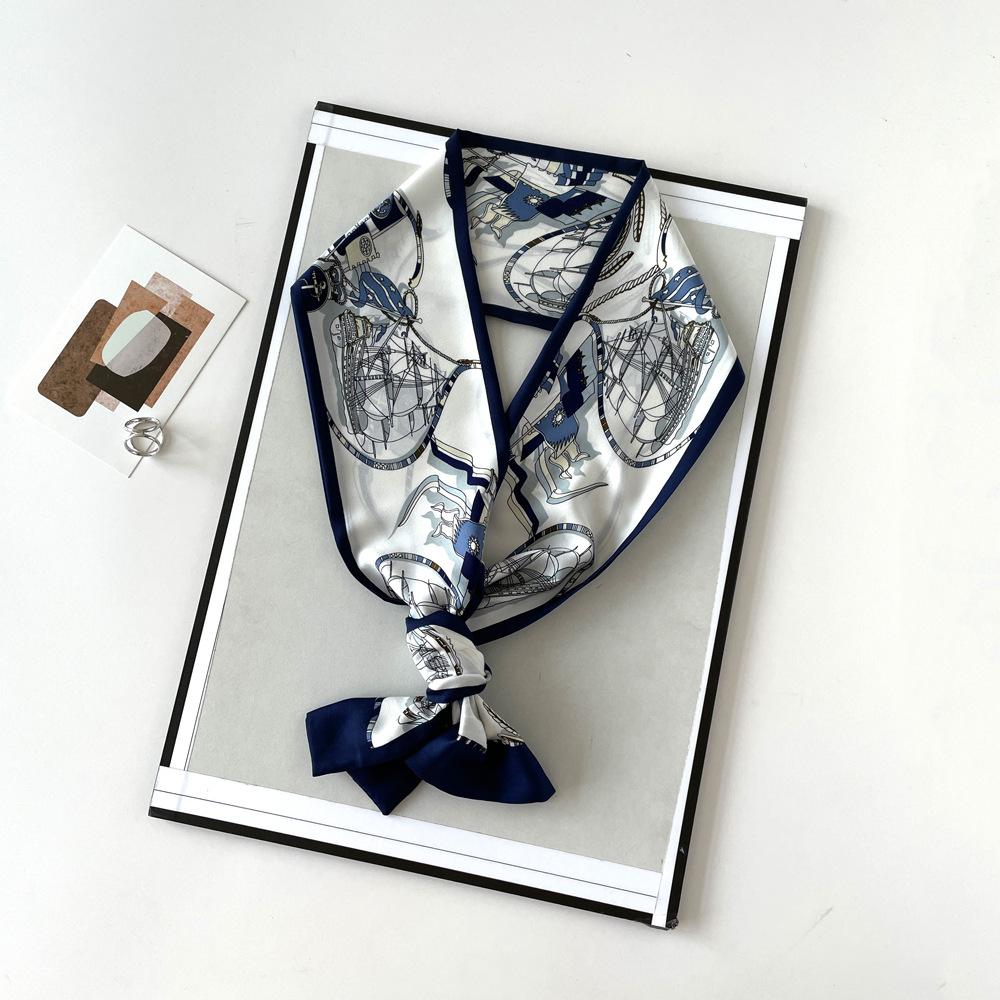 Kleine Und Vielseitige Schals Für Damen Schmale Und Kleine Schals Haargummis Temperamentvolle Bänder Schals Und Schals