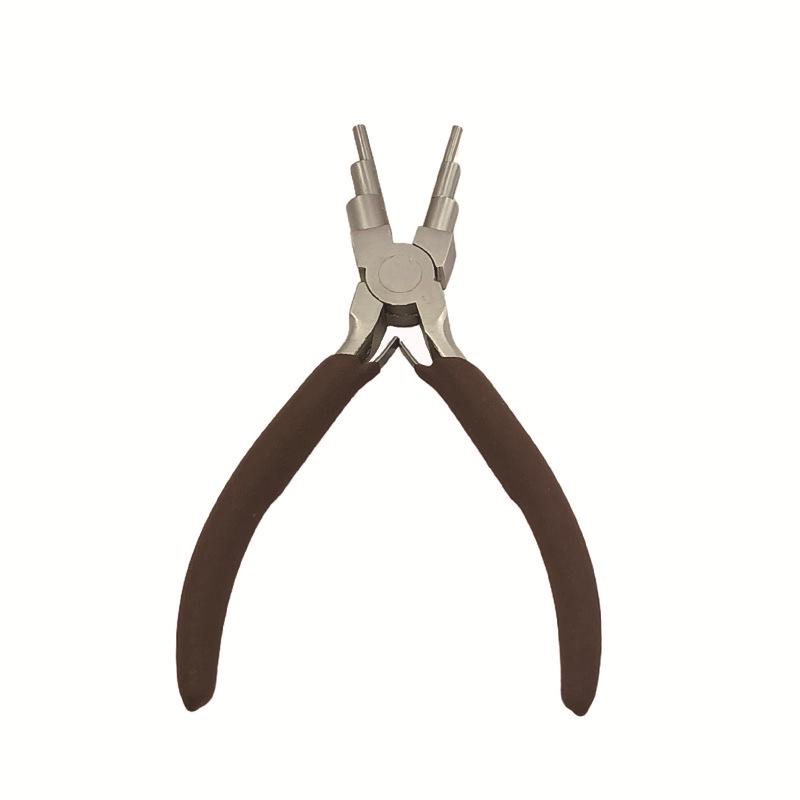 Rust-Proof 6-in-1 Round Nose Jewelry Pliers