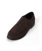 Postman Journalist Suede Dark Brown