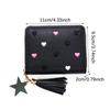 Women's Fashion Wallet Bag Mini Credit Card Holder Money Clip Short Cute Small Coin Purse