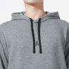 Sweatshirts Men's Gray Hooded Moderate Regular DA9861-091