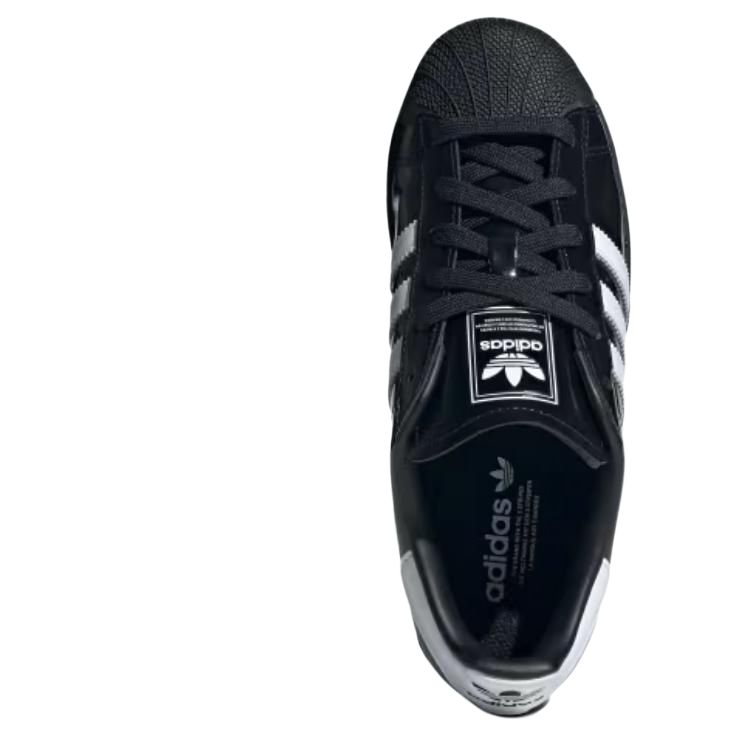 adidas Superstar 2 Černé Bílé Lakovaná kůže Dámské Tenisky Core-Black Cloud-White JH7756
