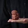 Purple Clay Little Spirit Monkey Zen Tea Pet Creative Handmade Sun Wukong Fragrance Insertion Feng Shui Ornament