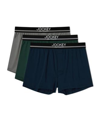 [Jockey] Line Aerocool Trunks - 3 Pack [Shipped from Korea] 100% Authentic