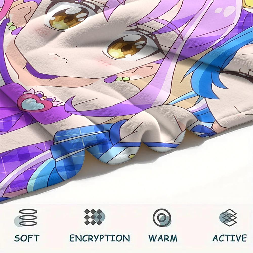 Pretty Cure Sweet Blanket, Pretty Cure Fan Cozy Throw, Ideal Gift.chl