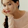 Murmur [925silver]Rupple Ribbon Necklace
