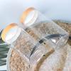 Face Cream Storage Jar Plastic Jars Round Clear Cosmetic Container with Lids, Eternal Moment Slime Jars Travel Storage