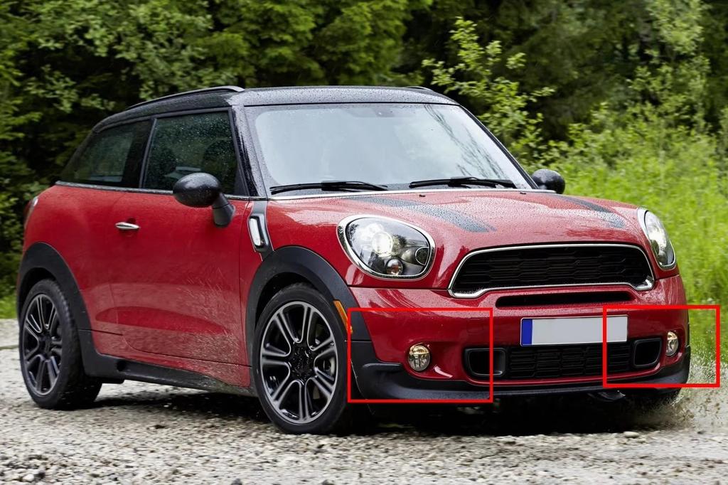 Car Fog Lamp Compatible With Mini For Countryman R60 2010 2011 2012 2013 2014