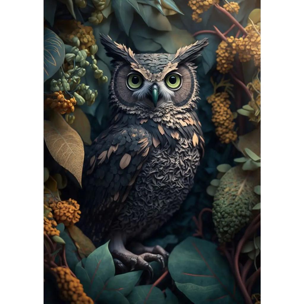 Lion Flamingo Panda Monkey In Flower Jungle Art Posters Wild Animal Art Canvas Painting Print Wall Art Picture Home Decor Mural