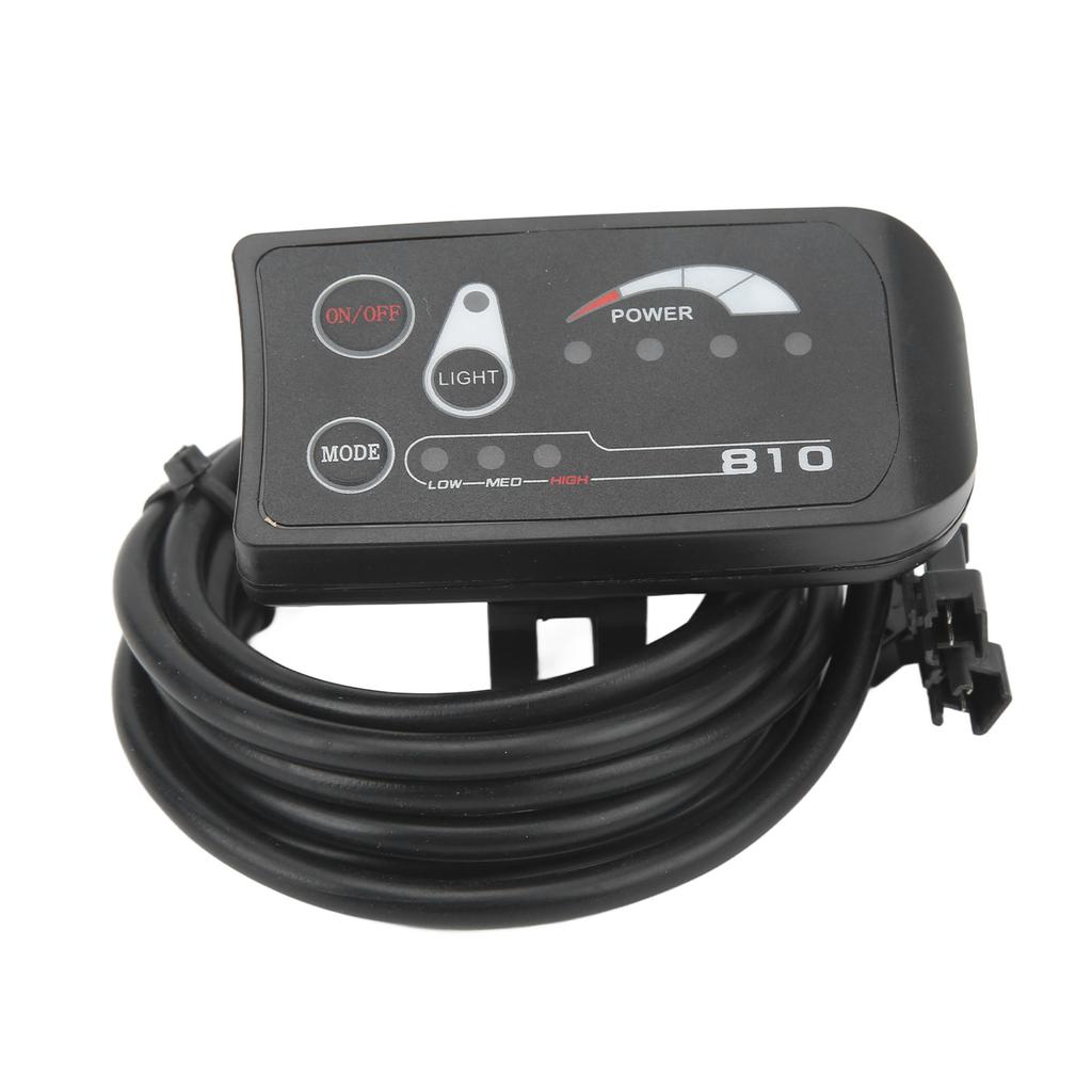 48V 250W 350W Electric Bike Brushless Controller Kit Motor Controller 810 LED Display Panel Set Bike Conversion Kit