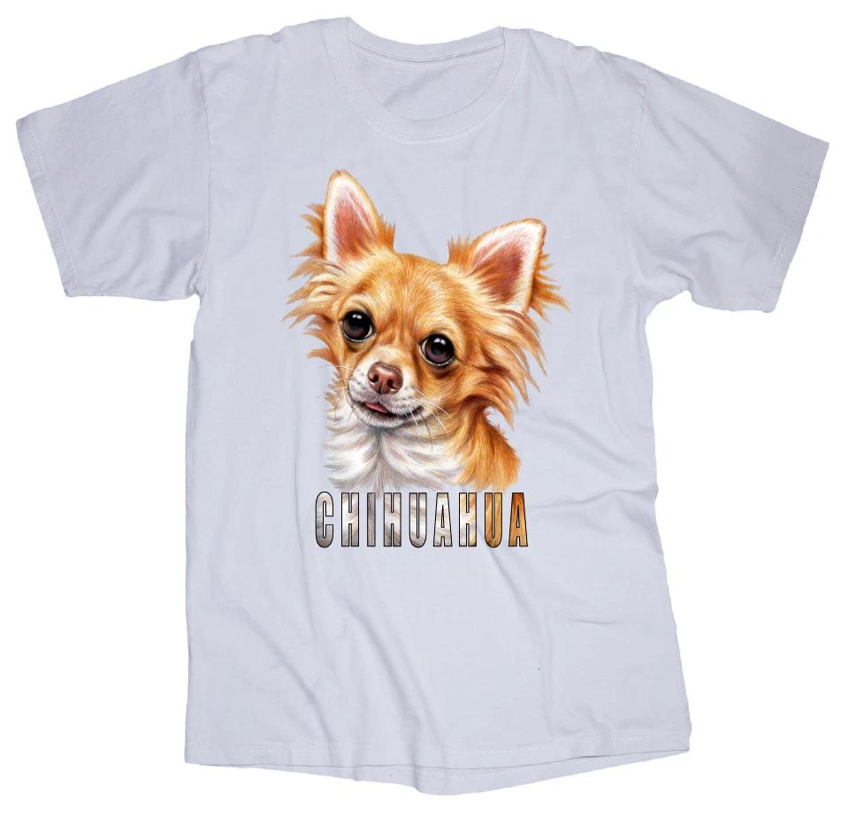 

Chihuahua dog face T-shirt 4XL