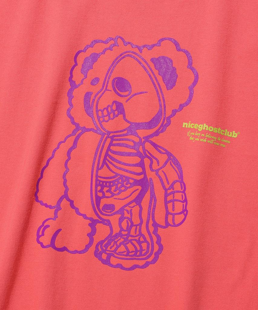 NICEGHOSTCLUB Ngc Figure Bear Tee_Pink(Ng2Dmut507A)