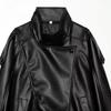 2026 Summer New Arrival: European and American Cross-border Women's Street Fashion Casual Faux Leather Jacket W085 385883
