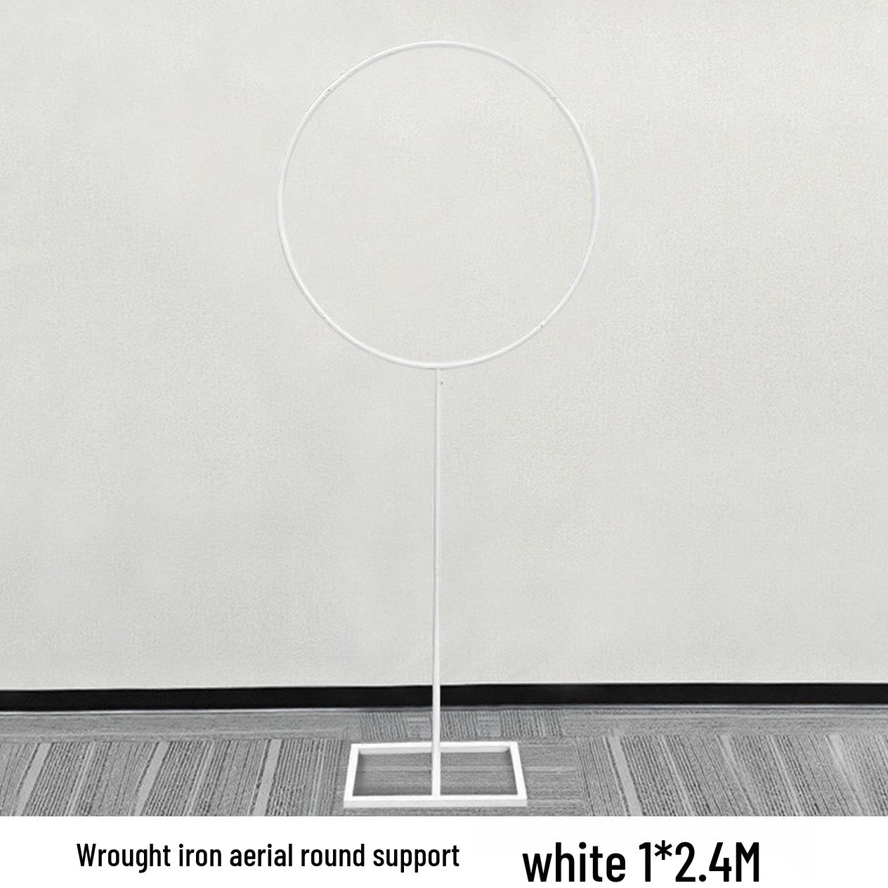 

Festival Stage & Wedding Decoration: Wrought Iron Hollow Round Bracket