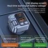 Bluetooth-compatible FM Transmitter for Car, QC3.0 & PD30W Wireless Radio Adapter Music Player Handfree Call