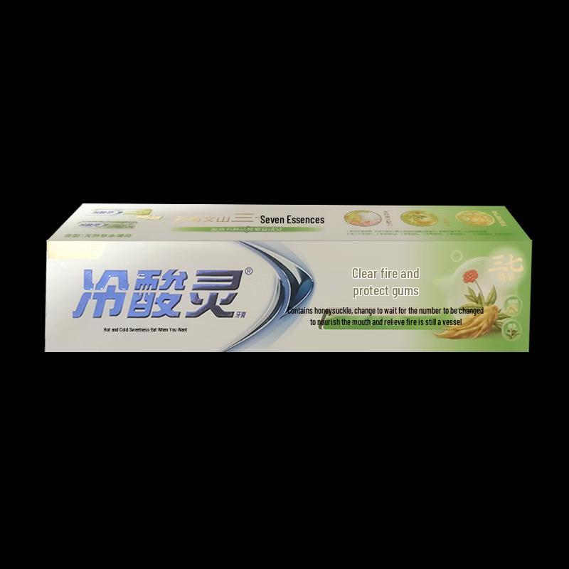 Cold Sensitive Ling Sanqi Essence Herbal Mint Toothpaste 170g