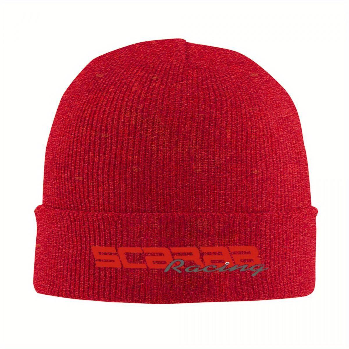 U RETRO Music Band Hat Autumn Winter Beanie Ski Cap Unisex Women Acrylic Skullcap