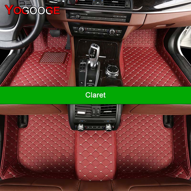 YOGOOGE Custom Car Floor Mats For Mercedes Benz S-CLASS W221 W222 W223 Z223 V223 2005-2023 Auto Carpets Foot Coche Accessorie