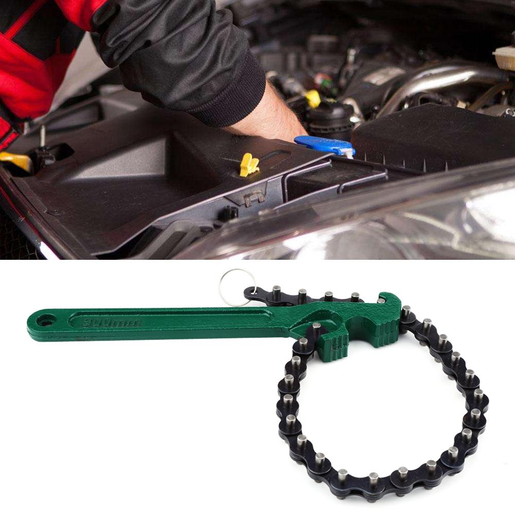 

12inch Car Chain Type Oil Fuel Filter Wrench Spanner Removal Tool чёрный