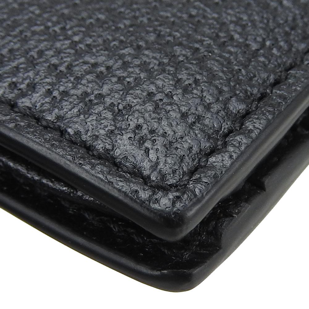 Used GUCCI Bill Compartment 428726 GG Marmont leather black black Card Case