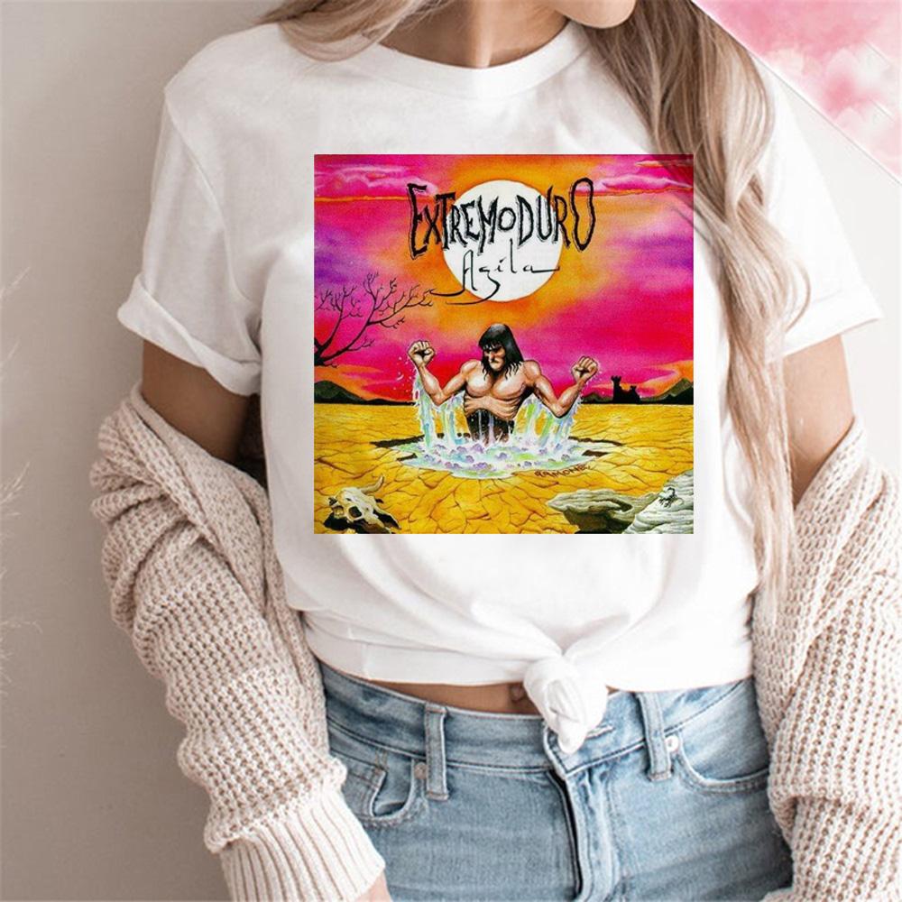 Extremoduro Tee women summer t-shirts female harajuku designer Japanese clothing